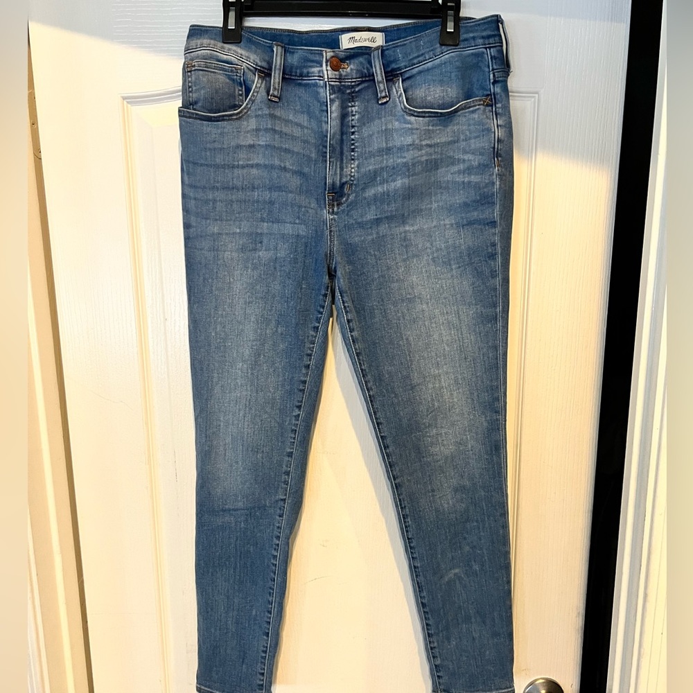 Never work madewell skinny jeans
